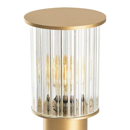 Argon 8753 - Utomhuslampa NORFOLK 1xE27/15W/230V IP44 52cm guld