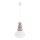Argon 8819 - Ljuskrona med textilsladd DIEGO 1xGU10/5W/230V vit/grå