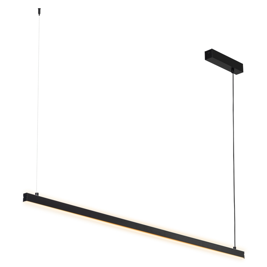 Argon 8835 - LED ljuskrona med textilsladd MIAMI LED/37W/230V 3000K svart