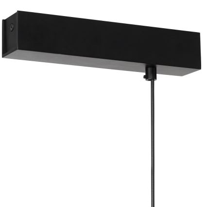 Argon 8835 - LED ljuskrona med textilsladd MIAMI LED/37W/230V 3000K svart