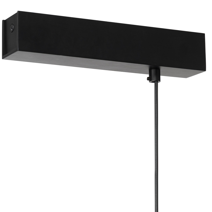 Argon 8835 - LED ljuskrona med textilsladd MIAMI LED/37W/230V 3000K svart