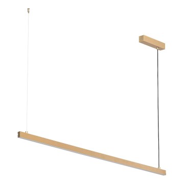 Argon 8836 - LED ljuskrona med textilsladd MIAMI LED/37W/230V 3000K guld
