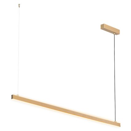Argon 8836 - LED ljuskrona med textilsladd MIAMI LED/37W/230V 3000K guld