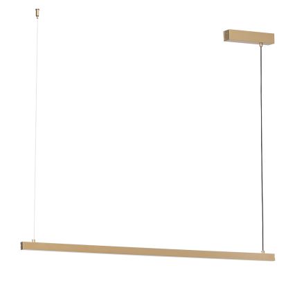 Argon 8836 - LED ljuskrona med textilsladd MIAMI LED/37W/230V 3000K guld
