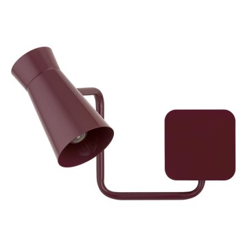 Argon 8881 - Vägglampa LORD 1xE14/7W/230V vinröd