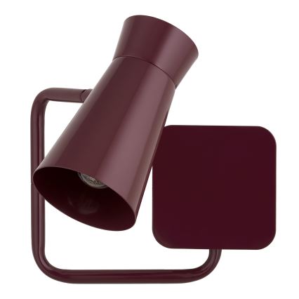 Argon 8881 - Vägglampa LORD 1xE14/7W/230V vinröd