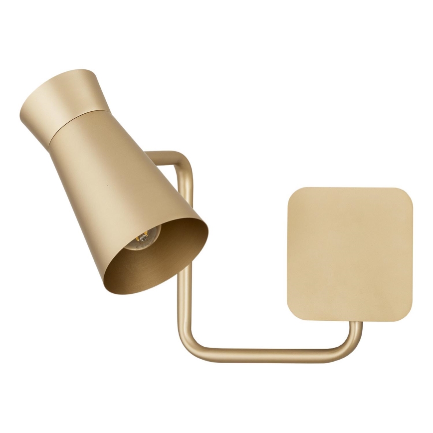 Argon 8884 - Vägglampa LORD 1xE14/7W/230V, guldfärgad