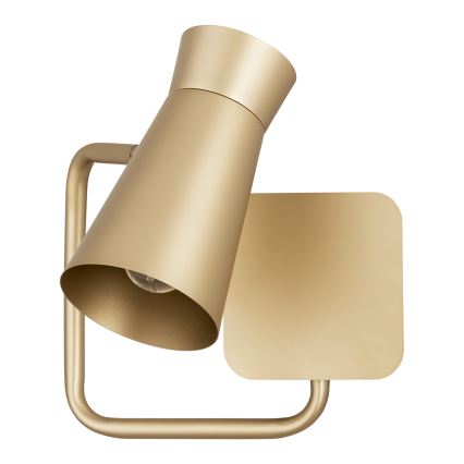 Argon 8884 - Vägglampa LORD 1xE14/7W/230V, guldfärgad