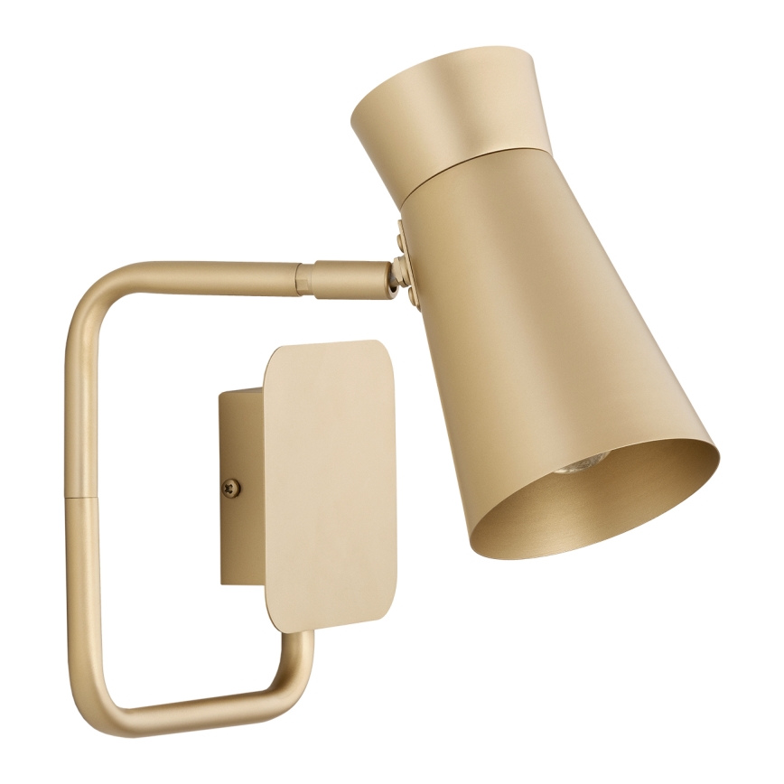 Argon 8884 - Vägglampa LORD 1xE14/7W/230V, guldfärgad