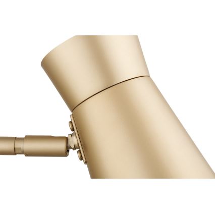 Argon 8884 - Vägglampa LORD 1xE14/7W/230V, guldfärgad