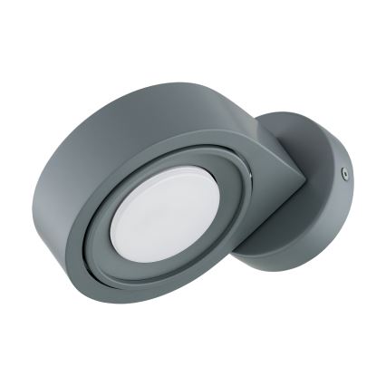 Argon 8898 - Vägglampa LOTUS 1xGX53/12W/230V grå