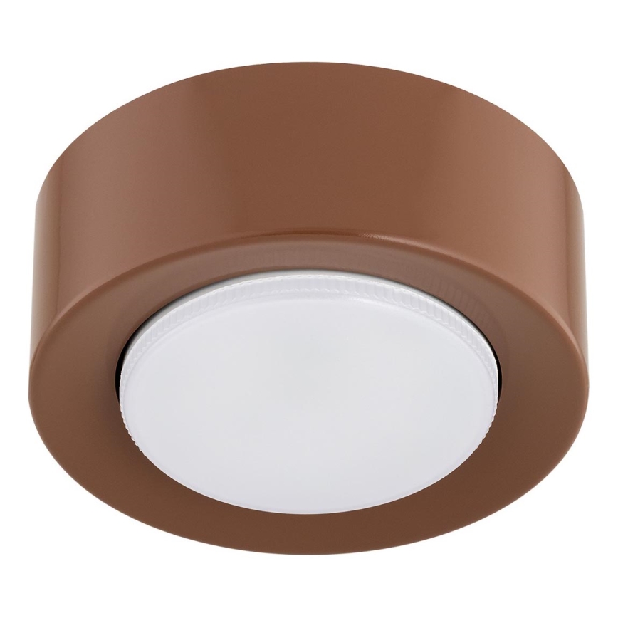 Argon 8916 - Taklampa ELORA 1xGX53/7W/230V Ø 11 cm terrakottafärgad