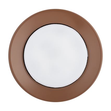 Argon 8916 - Taklampa ELORA 1xGX53/7W/230V Ø 11 cm terrakottafärgad