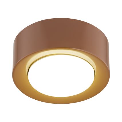 Argon 8916 - Taklampa ELORA 1xGX53/7W/230V Ø 11 cm terrakottafärgad