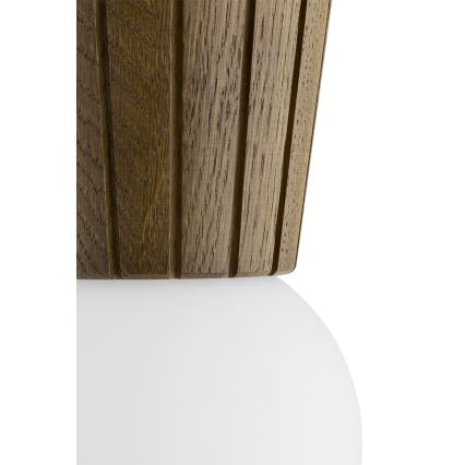 Argon 8974 - Badrumstaklampa VOLANTE 1xG9/6W/230V IP44 Ø 12 cm brun