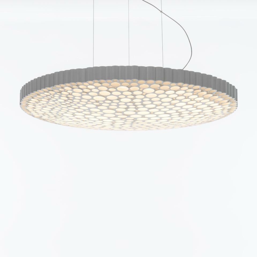 Artemide 0213010APP - LED ljusreglerad ljuskrona på textilsladd CALIPSO LED/50W/230V 3000K