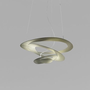 Artemide 1249020A - LED ljusreglerad ljuskrona på textilsladd PIRCE LED/27W/230V 3000K guld