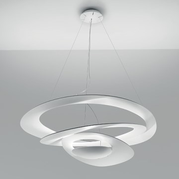 Artemide 1254110A - LED ljusreglerad ljuskrona på textilsladd PIRCE LED/44W/230V 3000K vit
