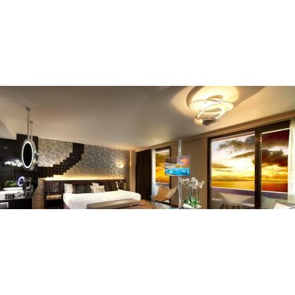 Artemide 1255120A - LED Dimbar taklampa PIRCE LED/44W/230V 3000K guld