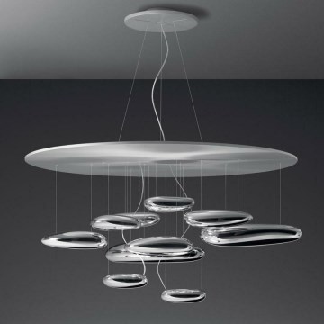 Artemide 1367110A - LED ljusreglerad ljuskrona på textilsladd MERCURY LED/58W/230V 3000K
