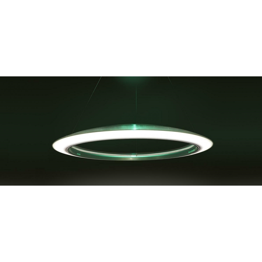 Artemide 1402010APP - LED RGBW Ljusreglerad ljuskrona på textilsladd AMELUNA LED/45W/230V 3000K