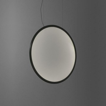 Artemide 1992030APP - LED ljusreglerad ljuskrona på textilsladd DISCOVERY LED/40W/230V 3000K svart