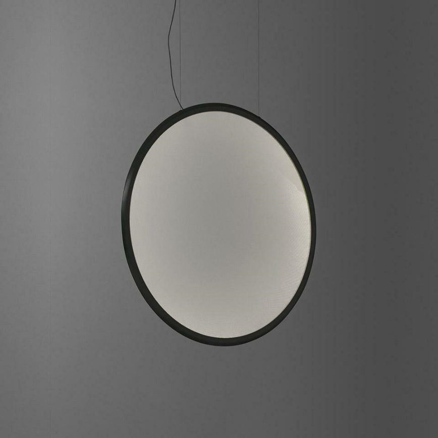 Artemide 1992030APP - LED ljusreglerad ljuskrona på textilsladd DISCOVERY LED/40W/230V 3000K svart