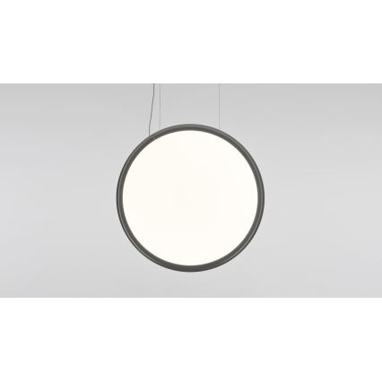Artemide 1994330APP - LED RGBW Ljusreglerad ljuskrona på textilsladd DISCOVERY LED/79W/230V 2700-6500K svart