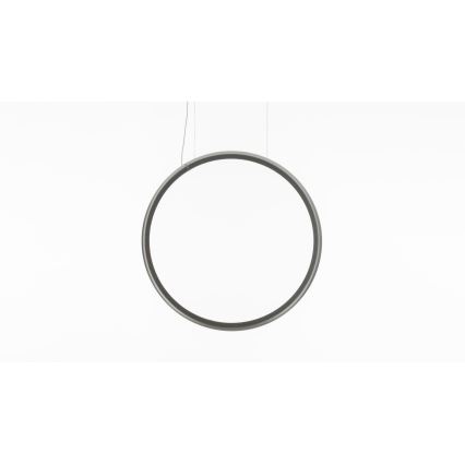 Artemide 1994330APP - LED RGBW Ljusreglerad ljuskrona på textilsladd DISCOVERY LED/79W/230V 2700-6500K svart