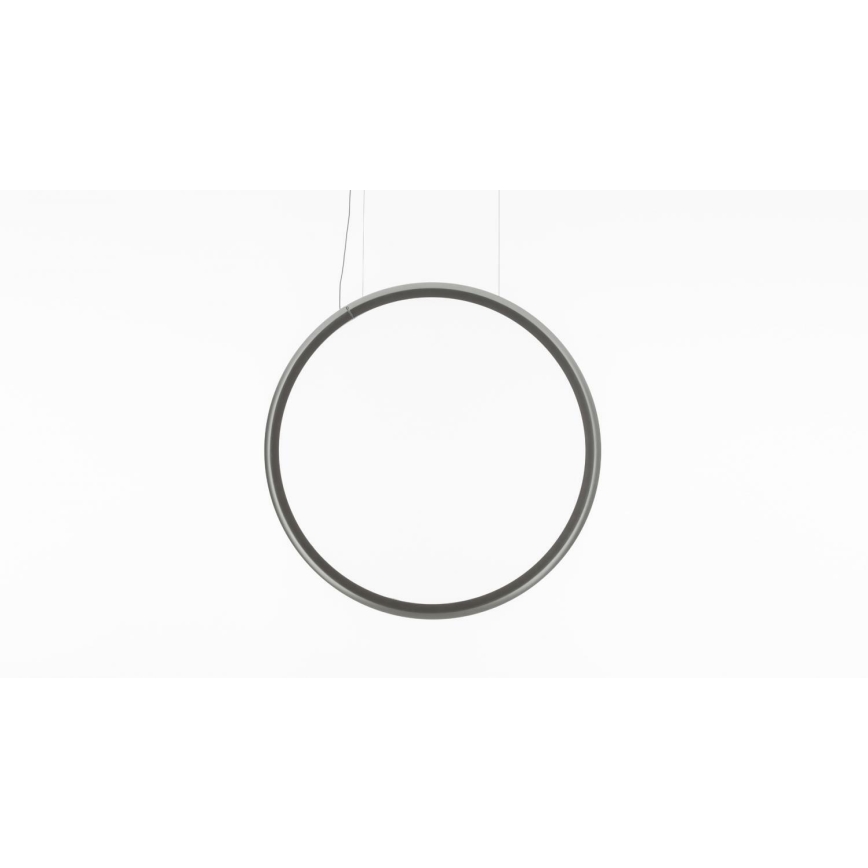 Artemide 1994330APP - LED RGBW Ljusreglerad ljuskrona på textilsladd DISCOVERY LED/79W/230V 2700-6500K svart