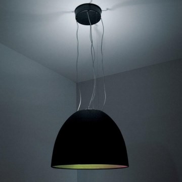 Artemide A242900 - Ljuskrona med textilsladd NUR 2xR7s/11W/230V antracit