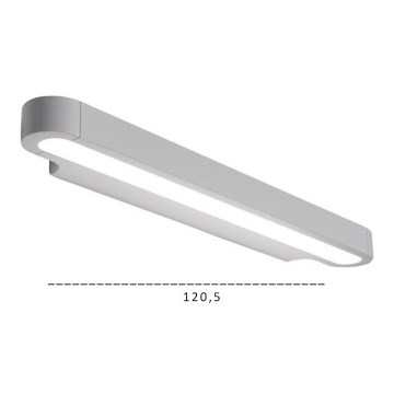 Artemide AR 1917010A - LED Väggbelysning TALO 120 1xLED/51W/230V