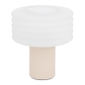 Atmosphera - Bordslampa ASTI 1xE27/60W/230V beige