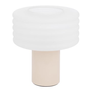Atmosphera - Bordslampa ASTI 1xE27/60W/230V beige