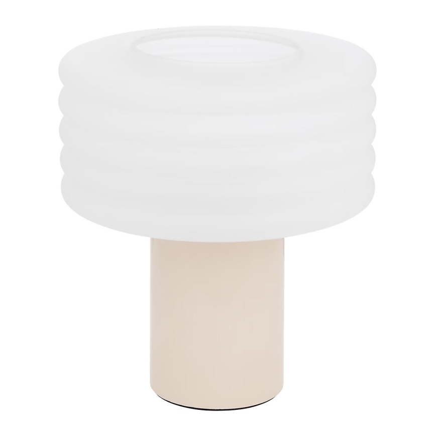 Atmosphera - Bordslampa ASTI 1xE27/60W/230V beige