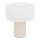 Atmosphera - Bordslampa ASTI 1xE27/60W/230V beige