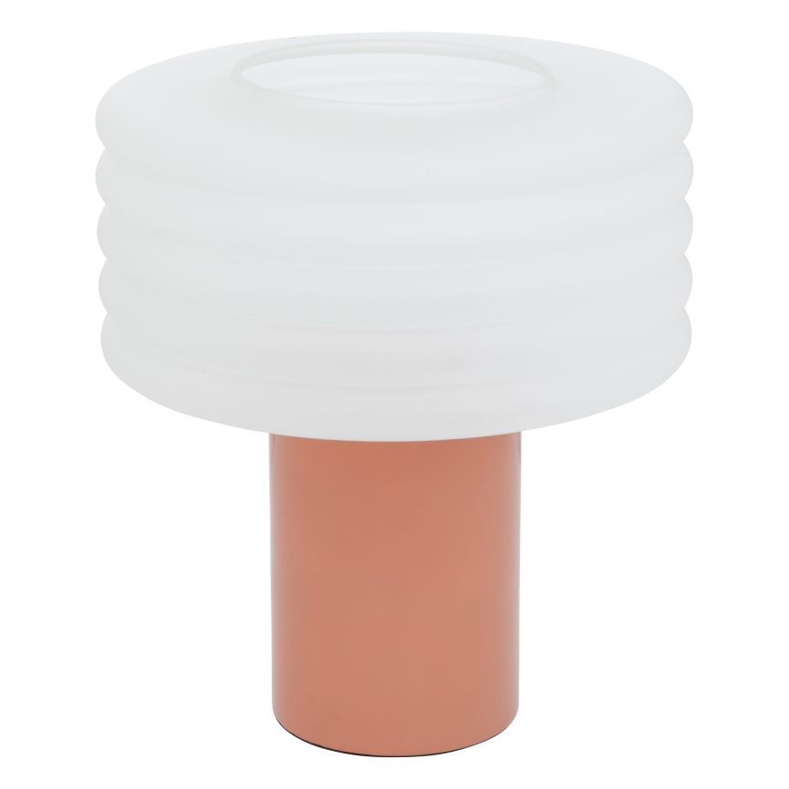Atmosphera - Bordslampa ASTI 1xE27/60W/230V tegelröd