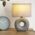 Atmosphera - Bordslampa BARU 1xE14/40W/230V grå