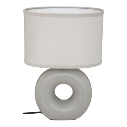 Atmosphera - Bordslampa BARU 1xE14/40W/230V grå