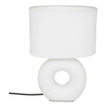 Atmosphera - Bordslampa BARU 1xE14/40W/230V vit