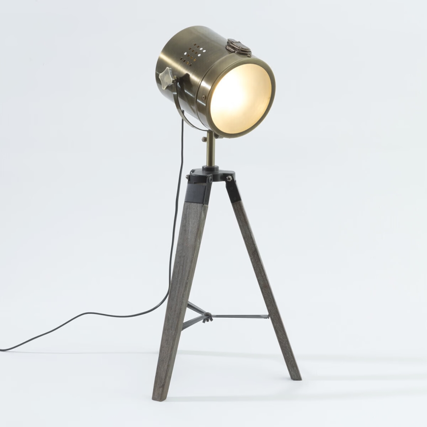 Atmosphera - Bordslampa EBOR 1xE14/25W/230V tall/mässing