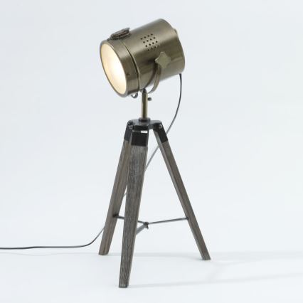 Atmosphera - Bordslampa EBOR 1xE14/25W/230V tall/mässing