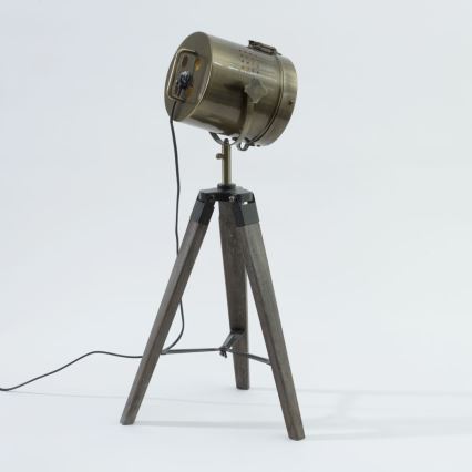 Atmosphera - Bordslampa EBOR 1xE14/25W/230V tall/mässing