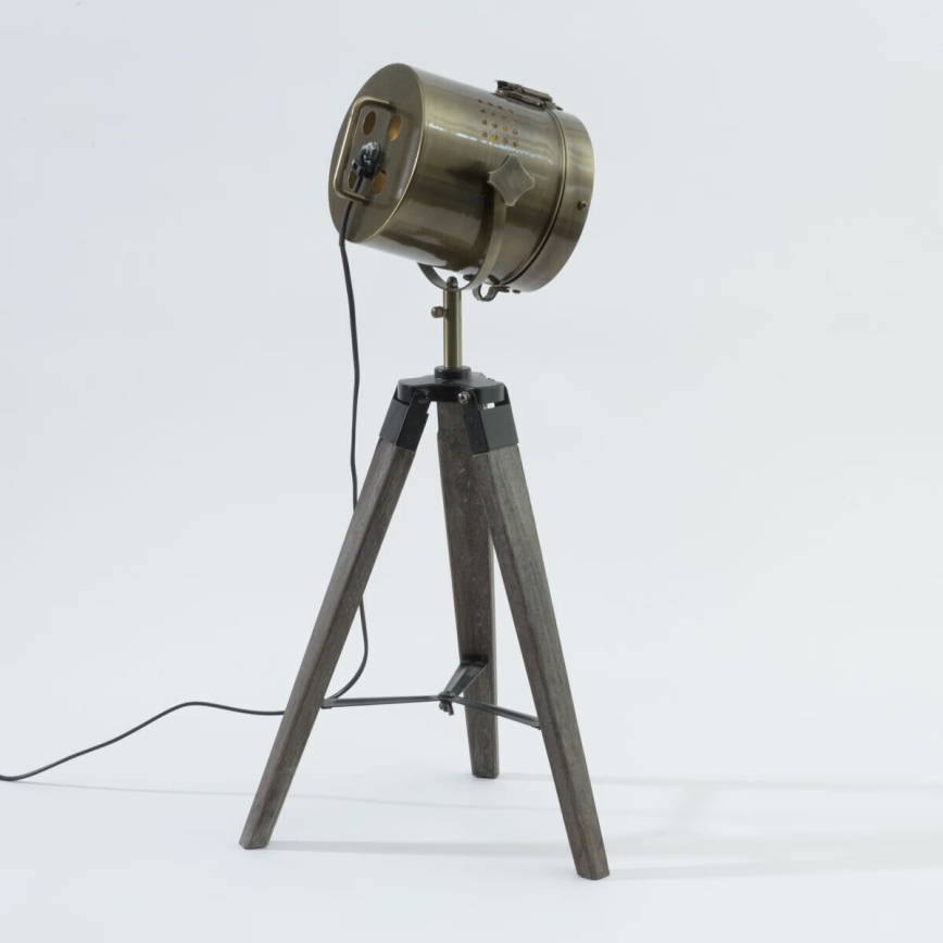 Atmosphera - Bordslampa EBOR 1xE14/25W/230V tall/mässing