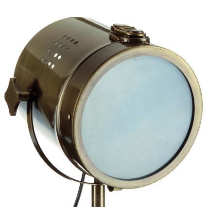 Atmosphera - Bordslampa EBOR 1xE14/25W/230V tall/mässing