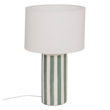Atmosphera - Bordslampa FRIDA 1xE14/60W/230V grön