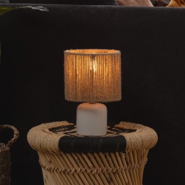 Atmosphera - Bordslampa KOBY 1xE14/40W/230V vit