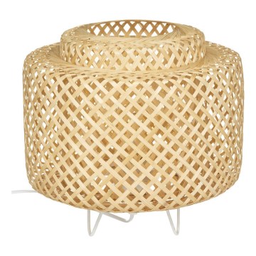 Atmosphera - Bordslampa LIBY 1xE27/40W/230V bambu