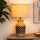 Atmosphera - Bordslampa MENA 1xE27/40W/230V vattenhyacint