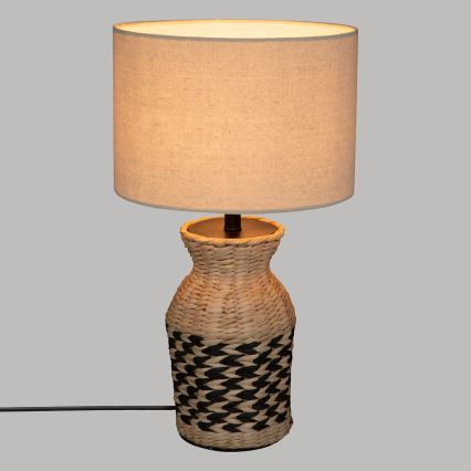 Atmosphera - Bordslampa MENA 1xE27/40W/230V vattenhyacint